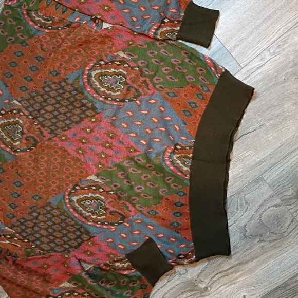 Santana Men's Pattern Sweater Size Large Vintage Unisex - Picture 9 of 9